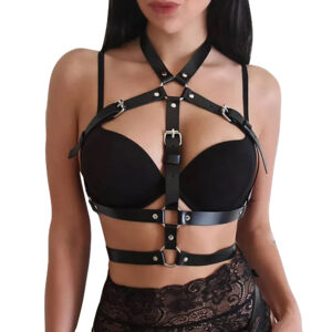 Bustier arnés color negro